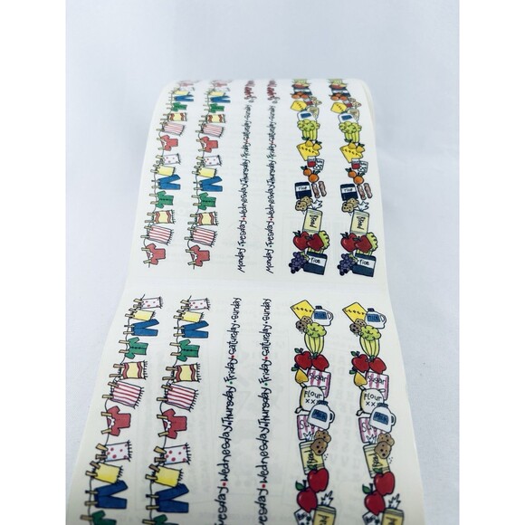 Vintage Sandy Lion Sticker Roll Super Mom Border Sheets Scrapbooking Sandylion - Picture 5 of 11